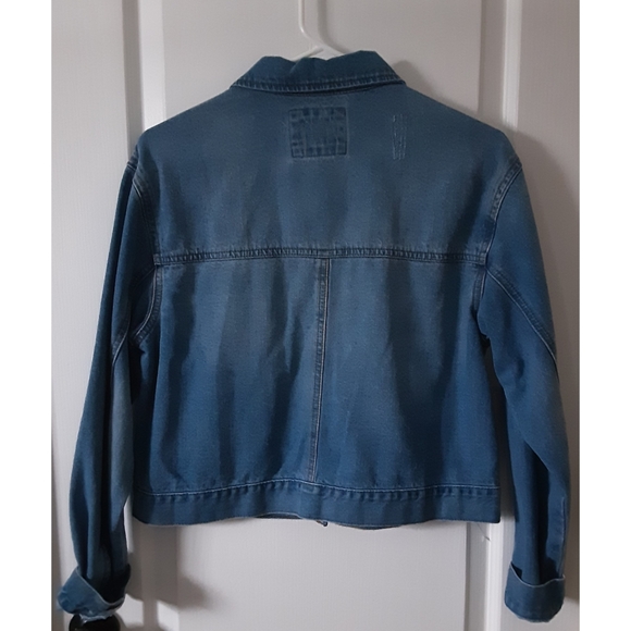 Basic Denim Wax Jeans Light Jacket - Picture 2 of 2